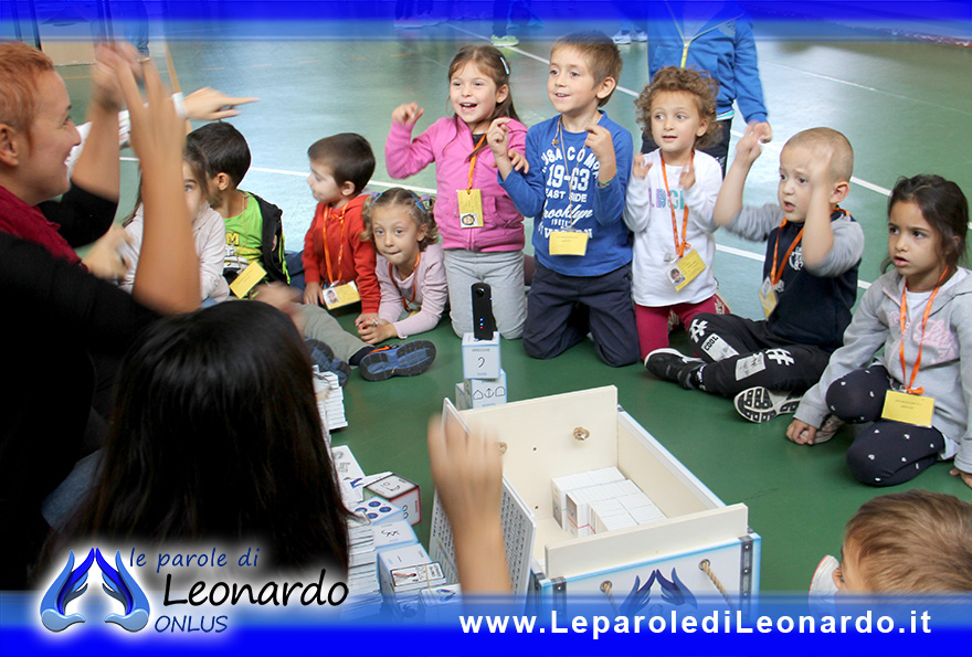 Gruppo “Le Parole di Leonardo ONLUS” a Handimatica 2014